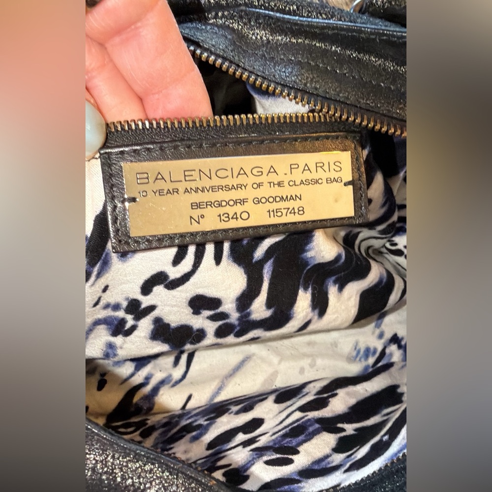 Balenciaga Metallic classic city bag - Picture 11 of 17